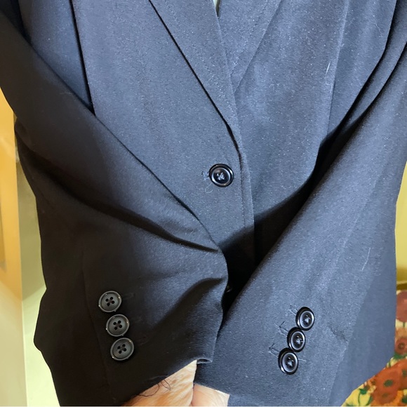 FASHION BUG Size 18W Black Blazer Womens Business Career Timeless 1-Btn  $72 NWT - Picture 5 of 10